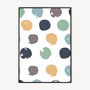 Abstract Patroon Poster - Abstract Dots