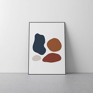 Abstract Shapes - Abstracte en geometrische posters kopen - Scandinavische wanddecoratie