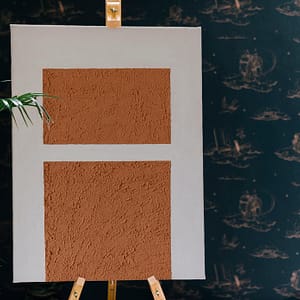 Ruw - Minimalistisch Schilderij Met Ruwe Textuur