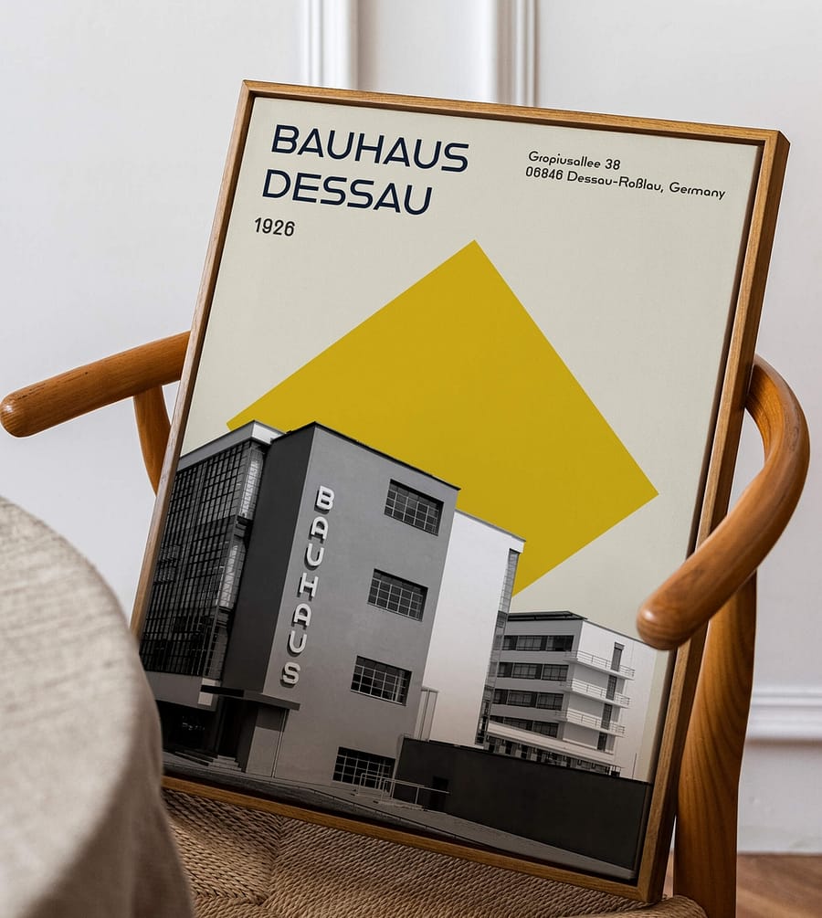 Bauhaus wanddecoratie