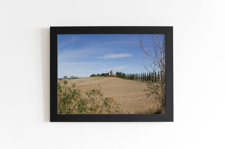 Toscane landschapsfotografie wanddecoratie online kopen