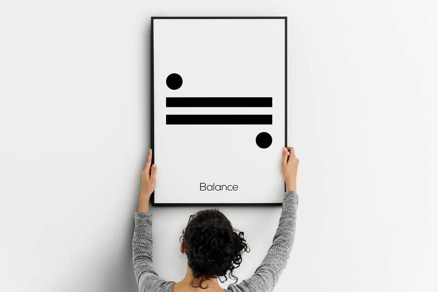 Balance Poster - Noordse Poster