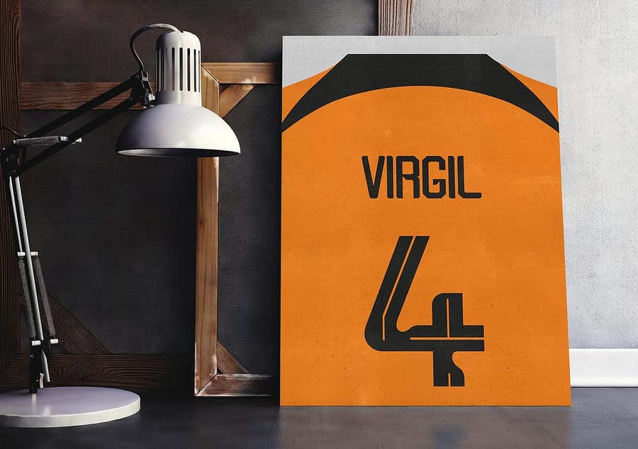 Nederlands Elftal voetbal shirt poster