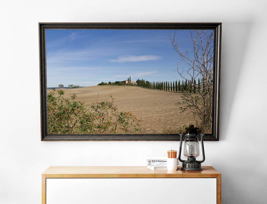 toscaans landschap foto wanddecoratie