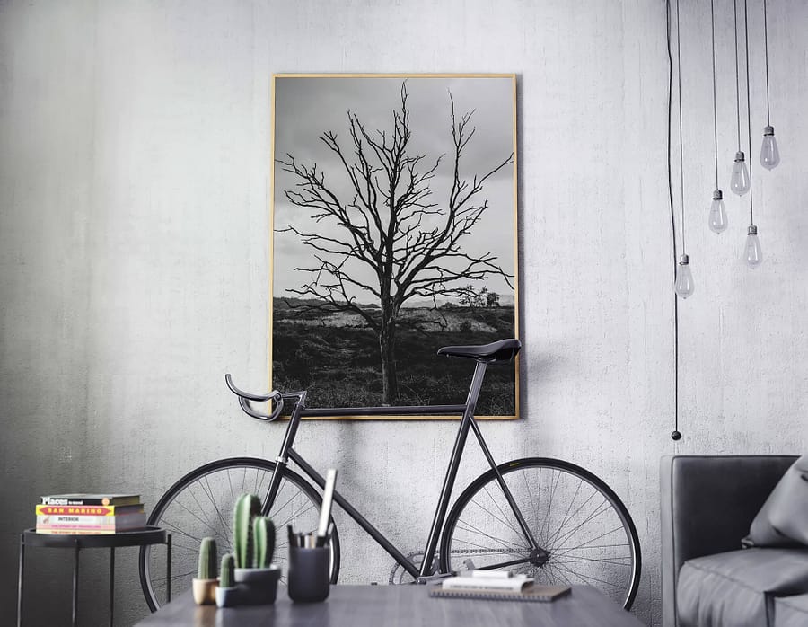Lonely Tree - Moderne Wanddecoratie