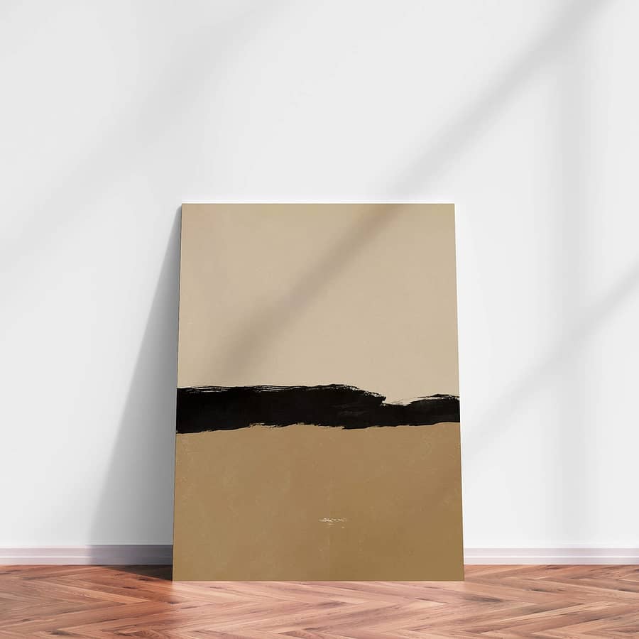 abstracte moderne poster en canvas pritn