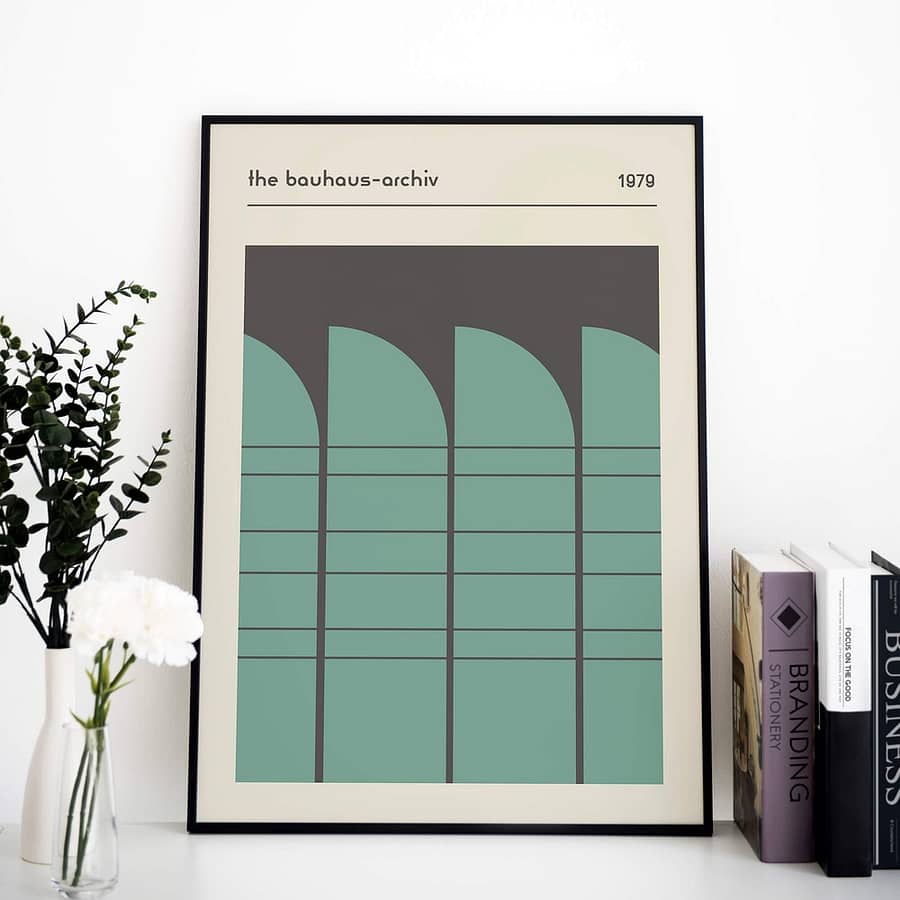 Bauhaus archiv poster