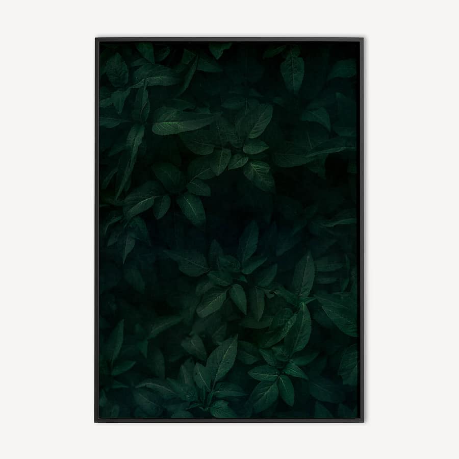 Botanische Poster met Groene Bladeren